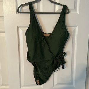 olive green summersalt swimsuit